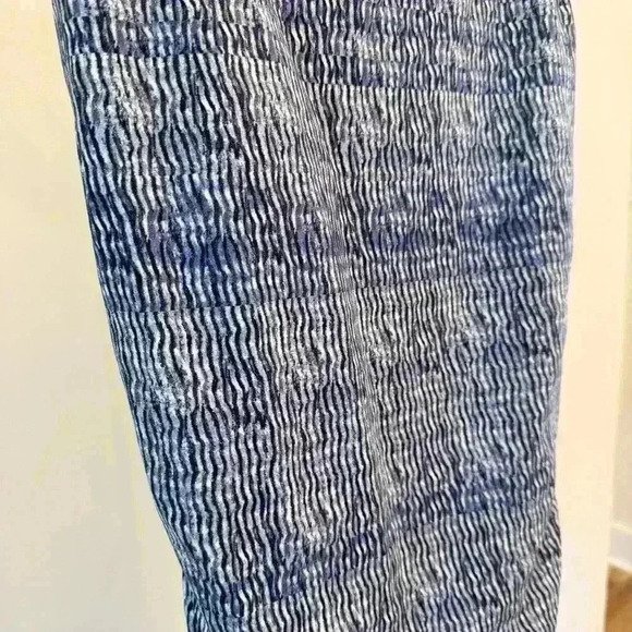 LOFT Beach Women's One Piece Swimsuit Blue & White Size 14 - Picture 5 of 10